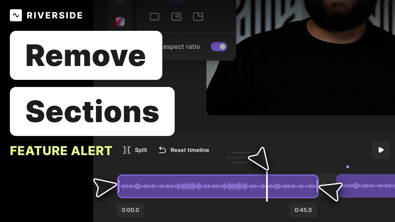 How to Trim & Cut Out Video Parts | Remove Sections on Riverside