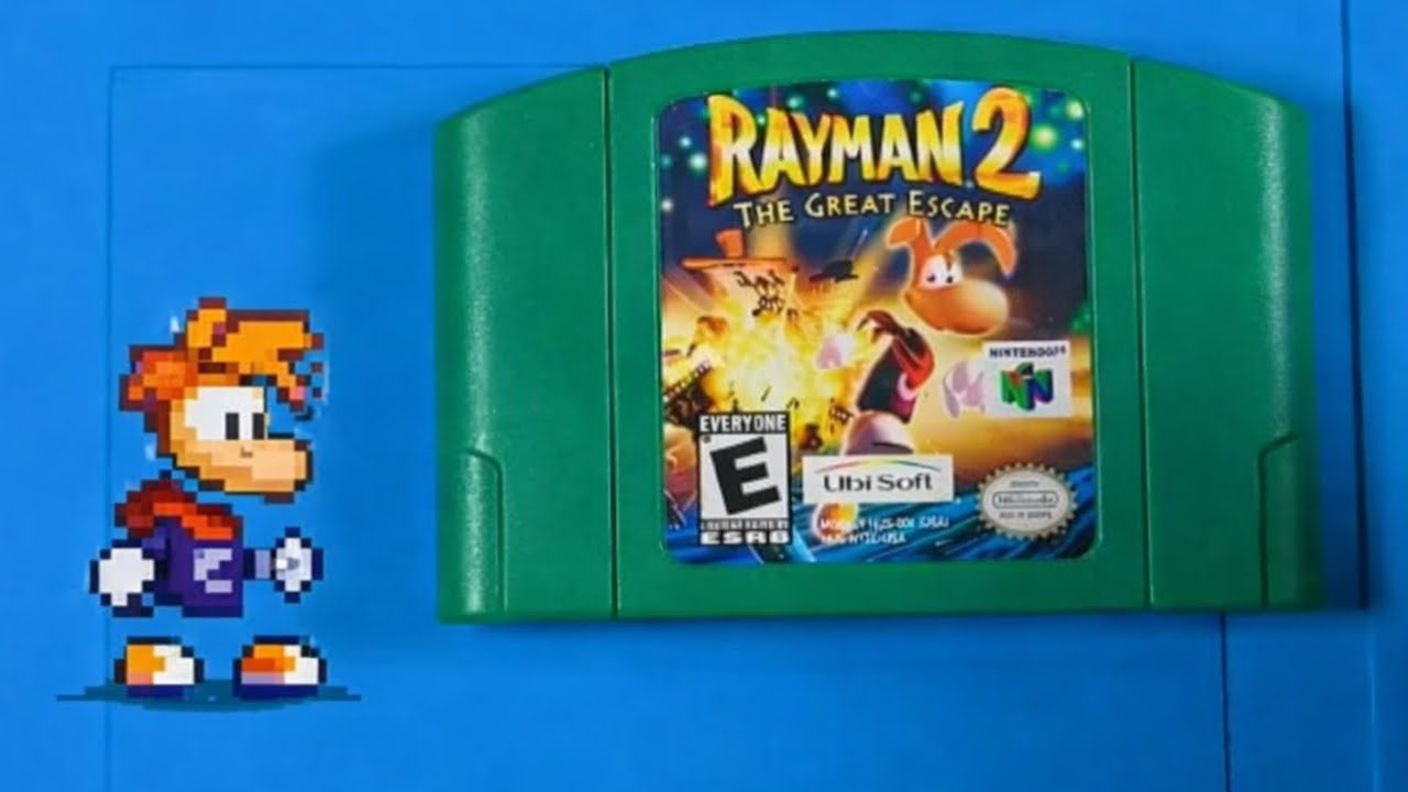 Rayman 2 N64 – Deep Clean & Full Cartridge Restoration ASMR