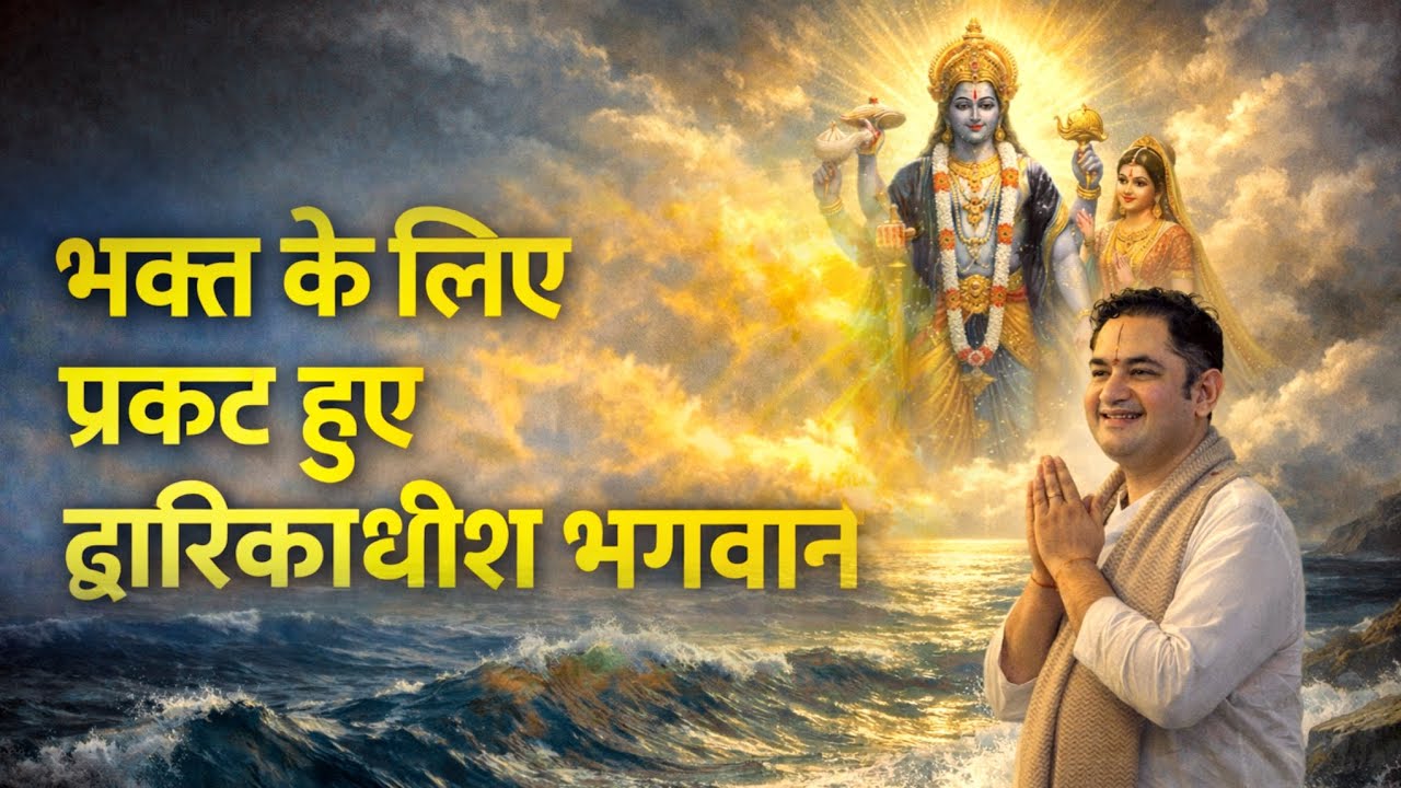 Bhakt Pipa ki Ansuni Kahani🥹 Test of True Devotion | Dwarkadhish Bhagwan | Sri Pundrik Goswami Ji