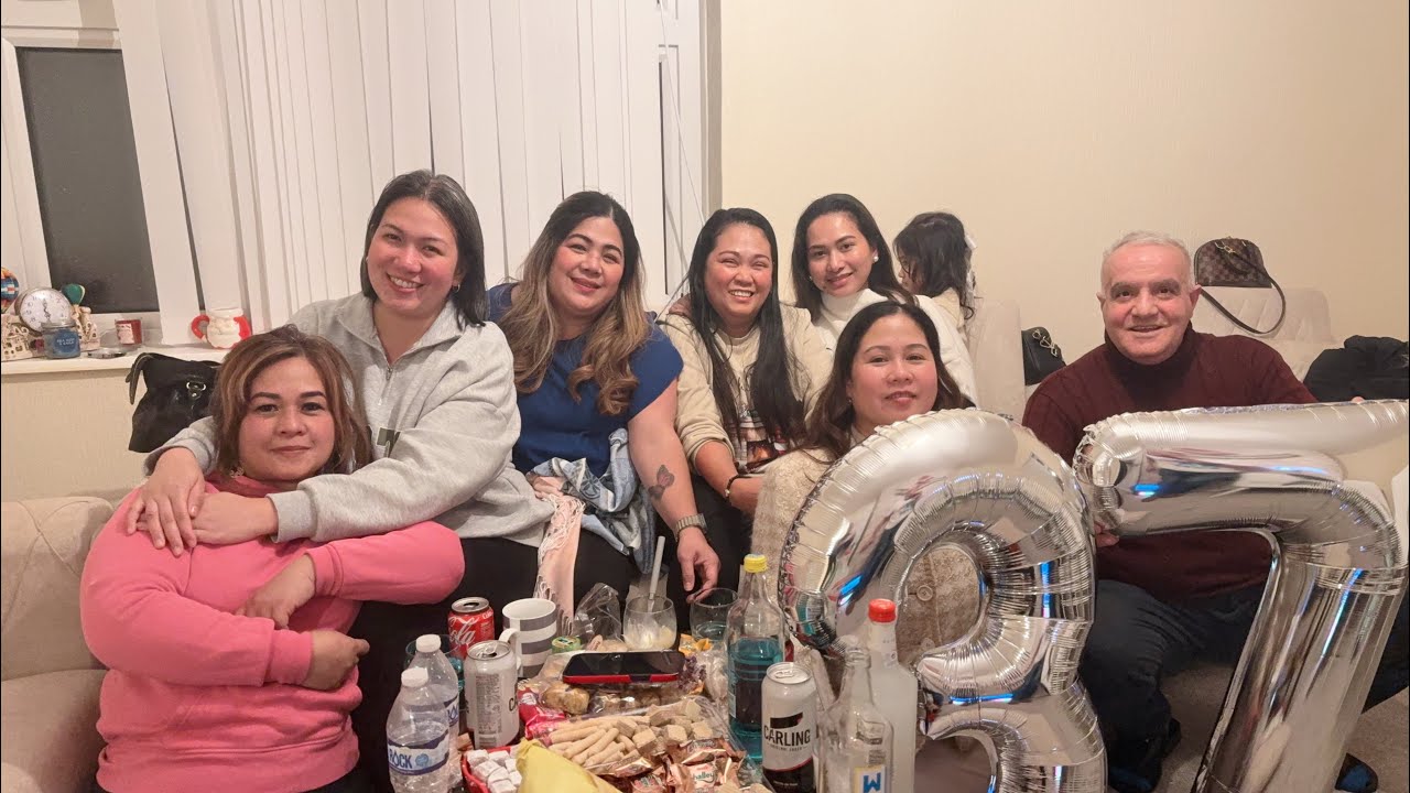 New Year and Birthday celebrations namin sa UK 🇬🇧 WITH family friends 