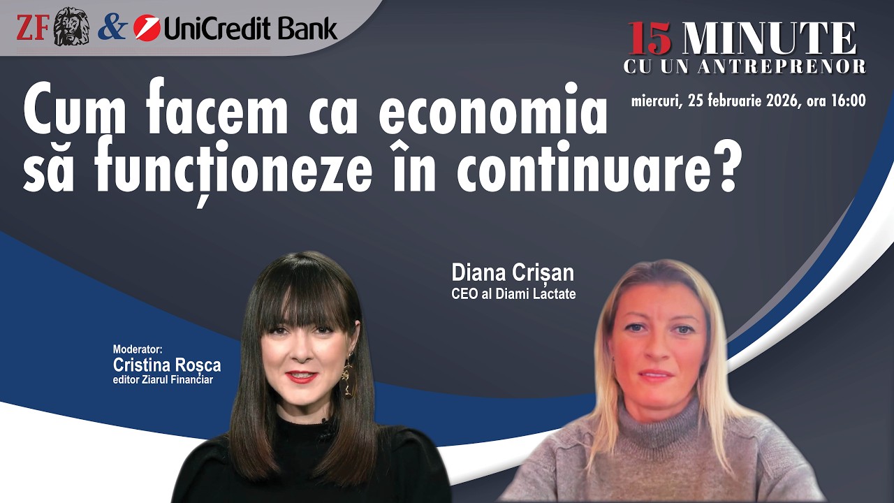 15 MINUTE CU UN ANTREPRENOR 25.02.2026