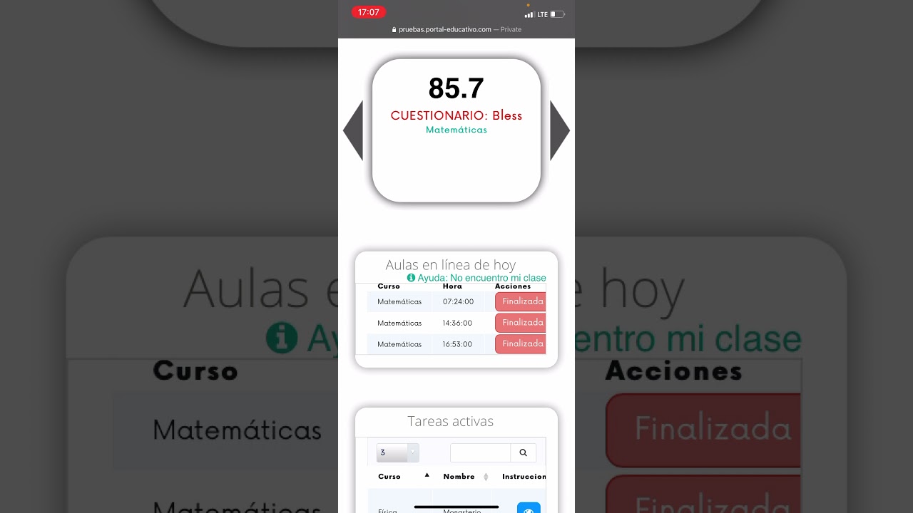 Aula en l&iacute;nea- recarga autom&aacute;tica