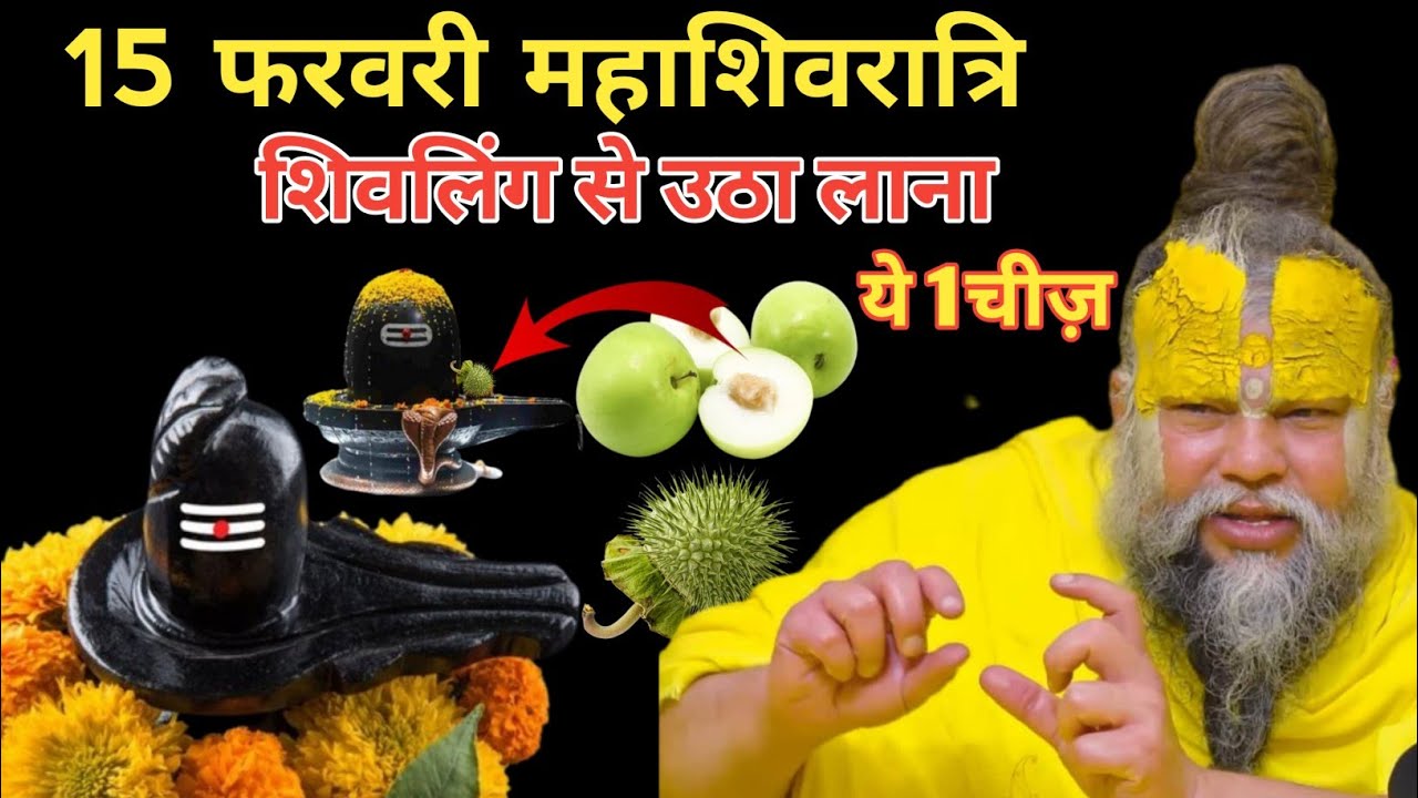 15 फरवरी महाशिवरात्रि के दिन शिवलिंग से उठा लाना ये 1 चीज़🔱 #premanand #maharaj #ji