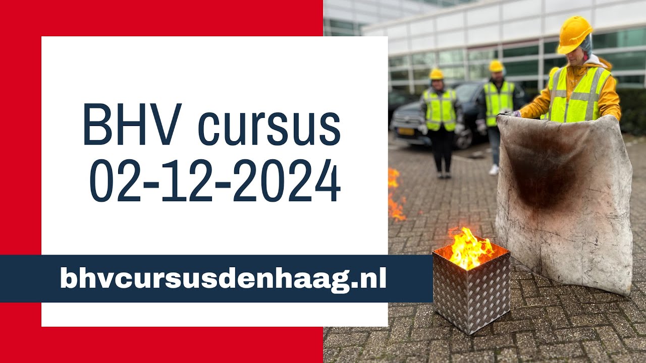 BHV cursus Den Haag 02-12-2024
