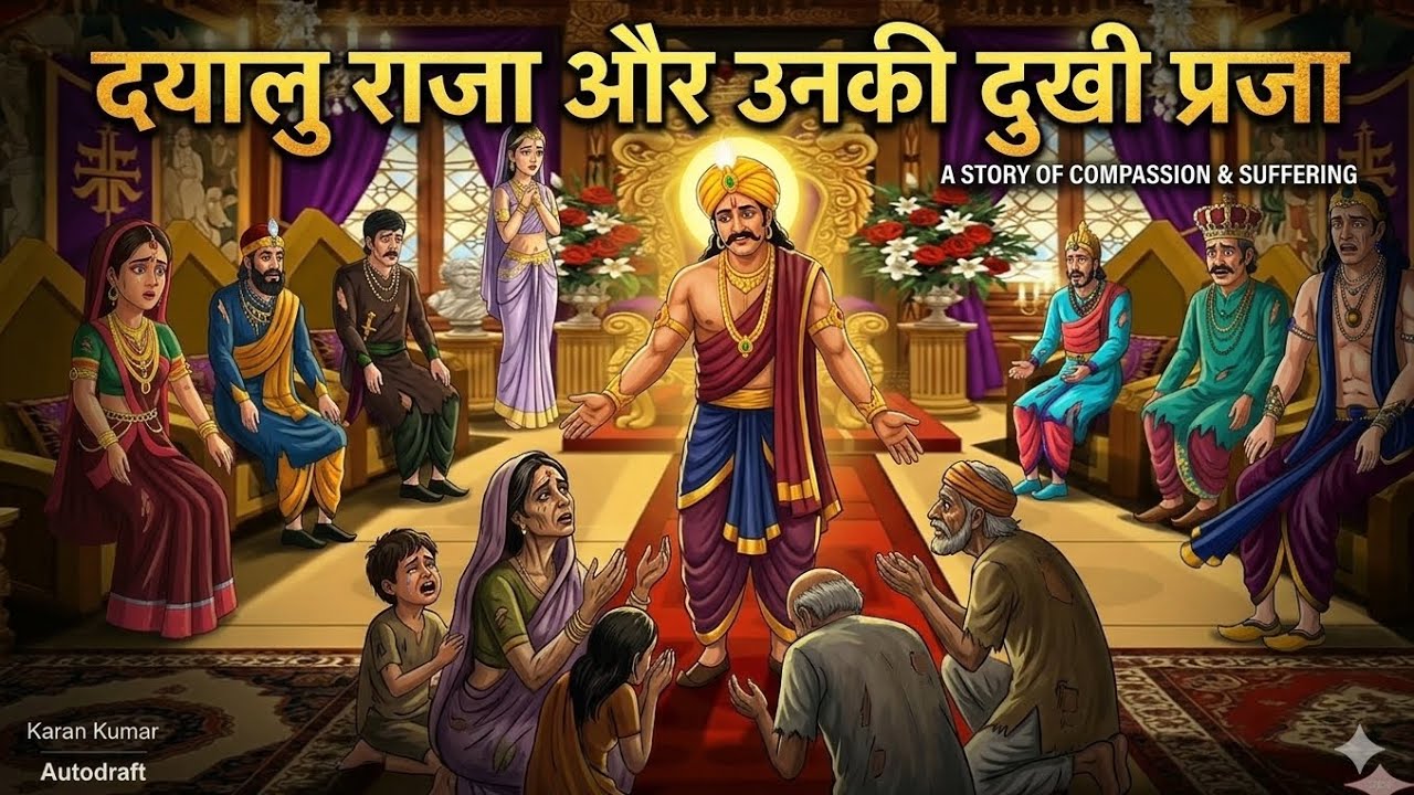 दयालु राजा और उनकी दुखी प्रजा। Dayalu Raja Aur Unki Dukhi Praja..✨#cartoon #facts #motivation 