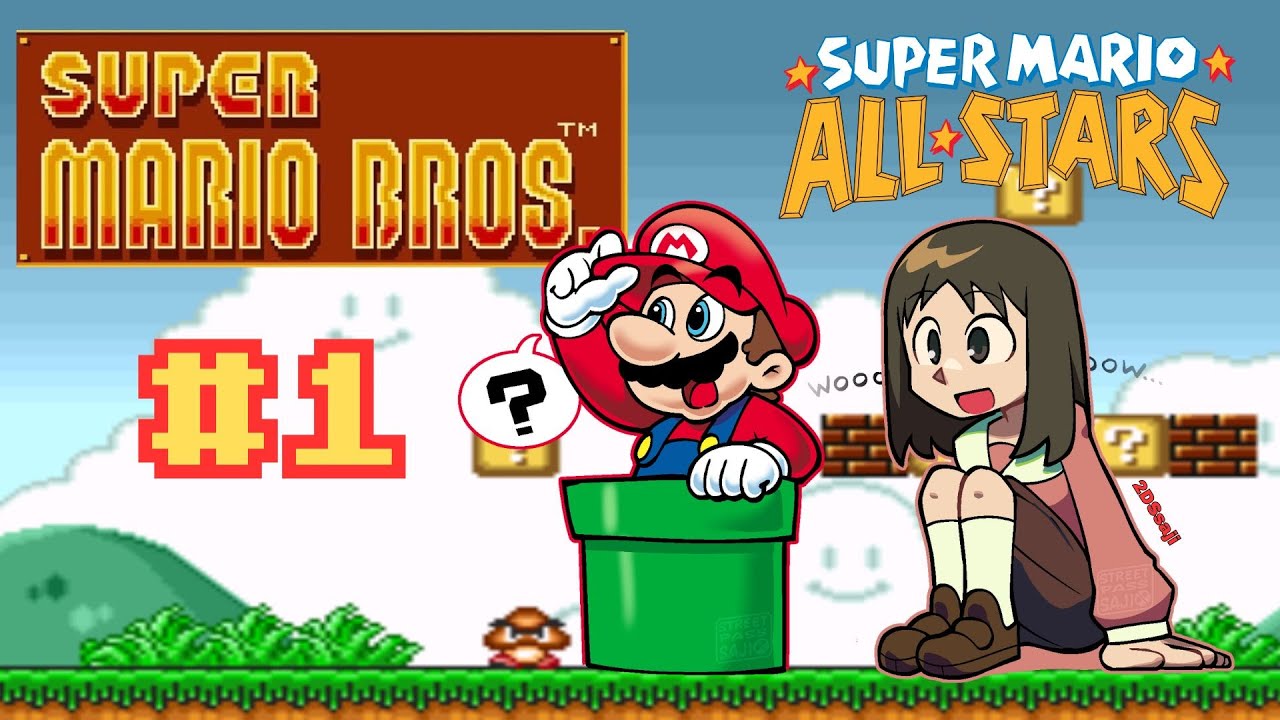 Jugando al mario bro #1| Super mario bros - Super mario All stars