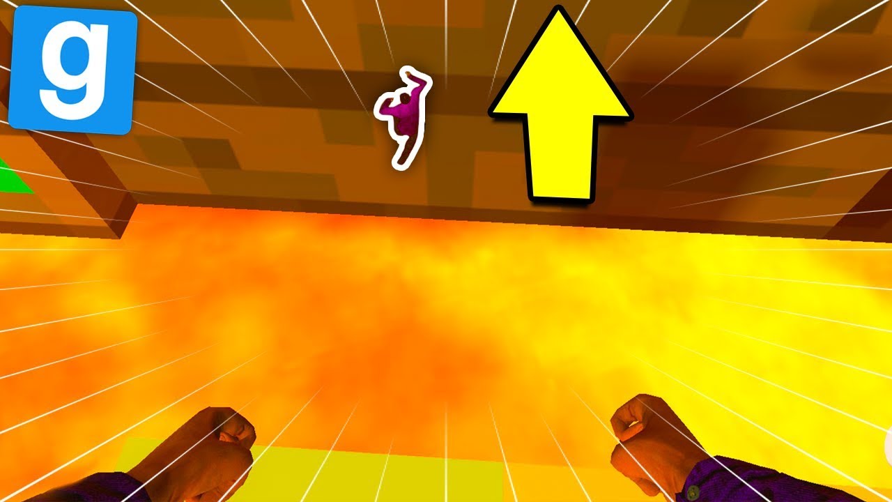 Gmod ITA - ARRAMPICARSI sui muri per SOPRAVVIVERE! - THE FLOOR IS LAVA