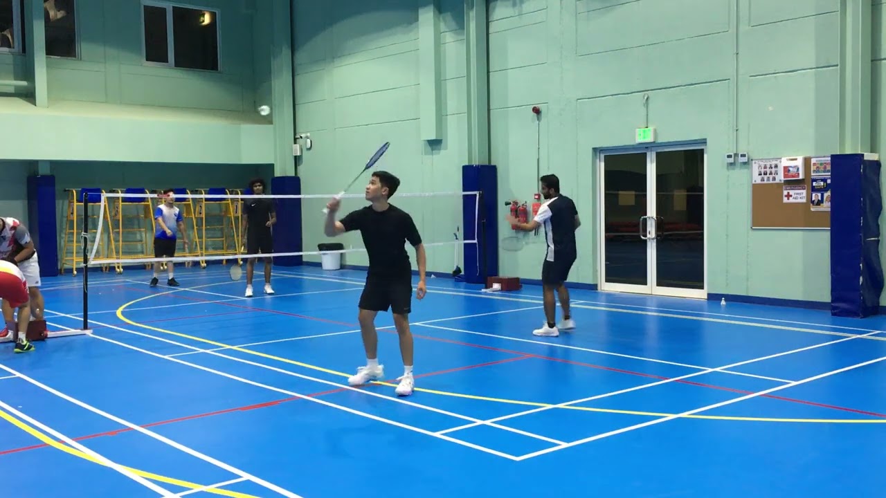 Solid Badminton Club Dubai | MDD/D+ Elims: Dan/Ansari vs Karl/Joe