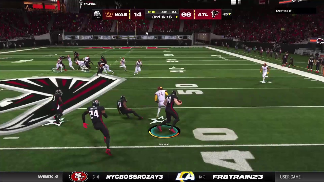 Falcons vs commanders gotw dominant lg