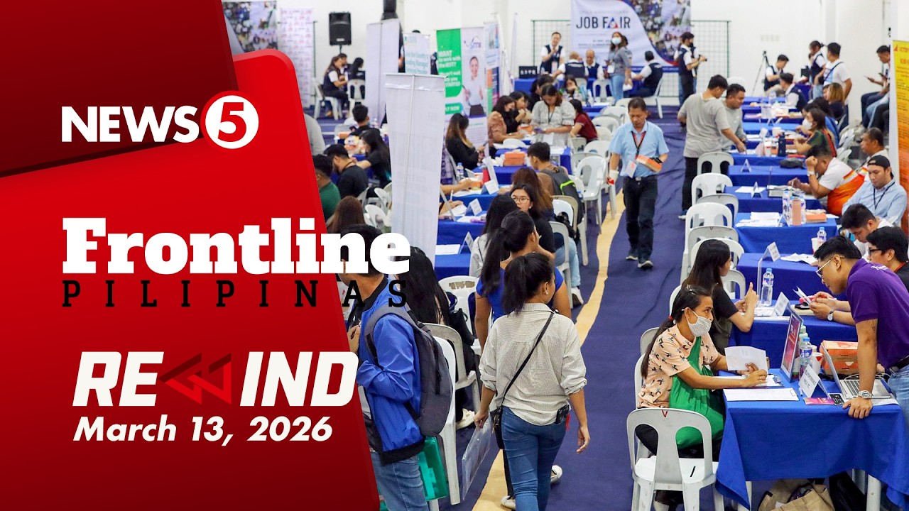 Frontline Pilipinas Rewind | March 13, 2026 #FrontlineRewind