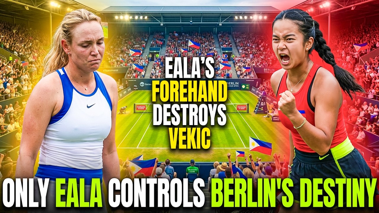 Alex Eala Faces Queen's Club SEMIFINALIST Donna Vekic In Round 1 &mdash; The Berlin Draw Is Already BRUTAL