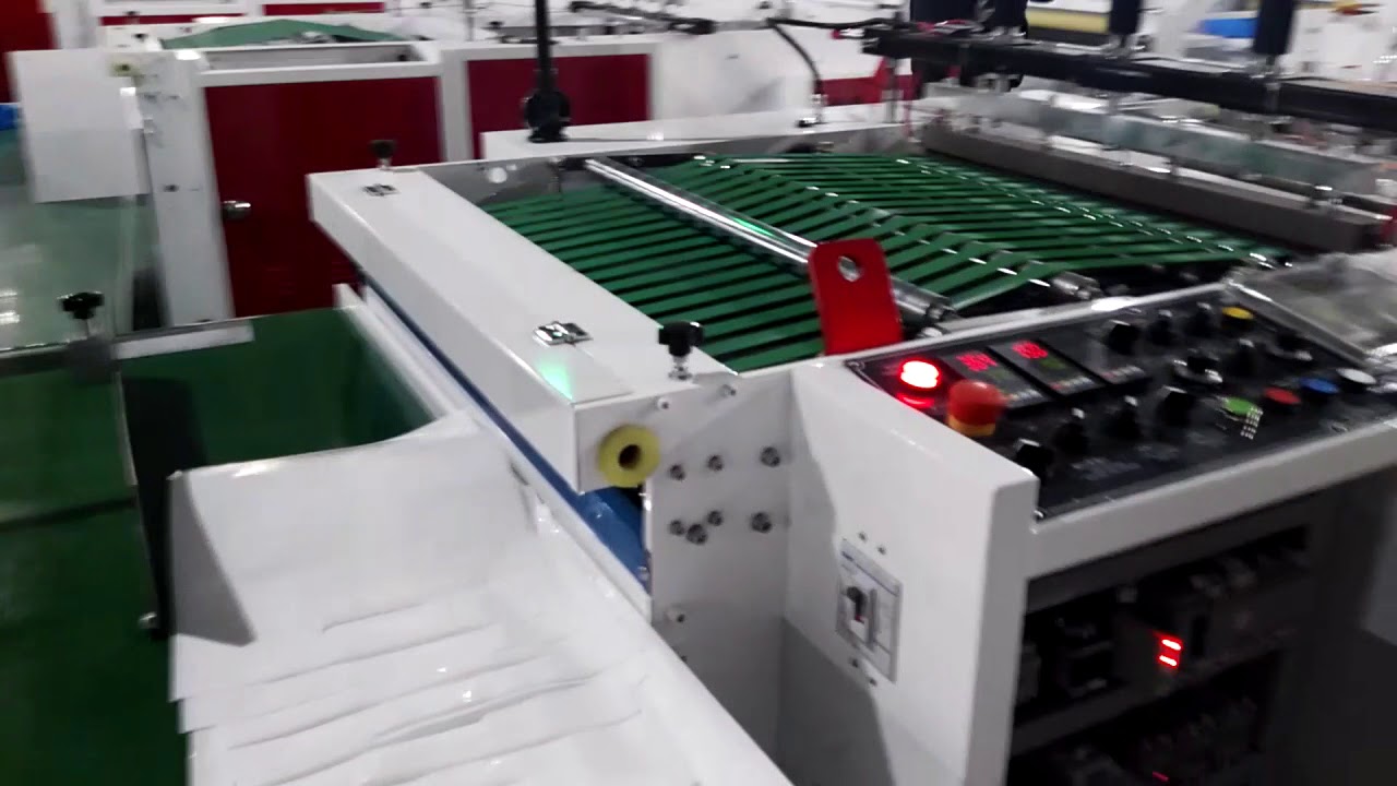 CW 800ZD patch handle bag making machine