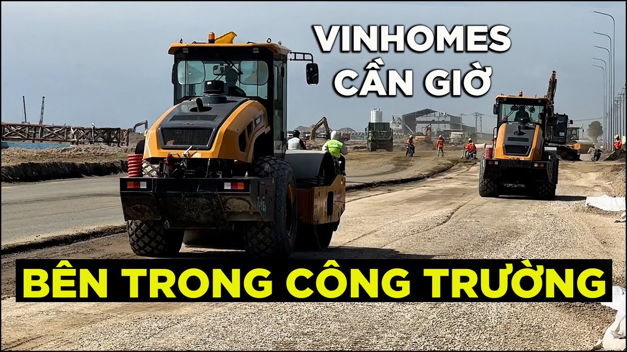 Hớp hồn khi tham quan bên trong công trường dự án lấn biển Cần Giờ | QUỐC CHIẾN TV