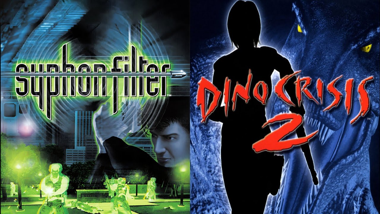 Playing Syphon Filter 1 & Dino Crisis 2
