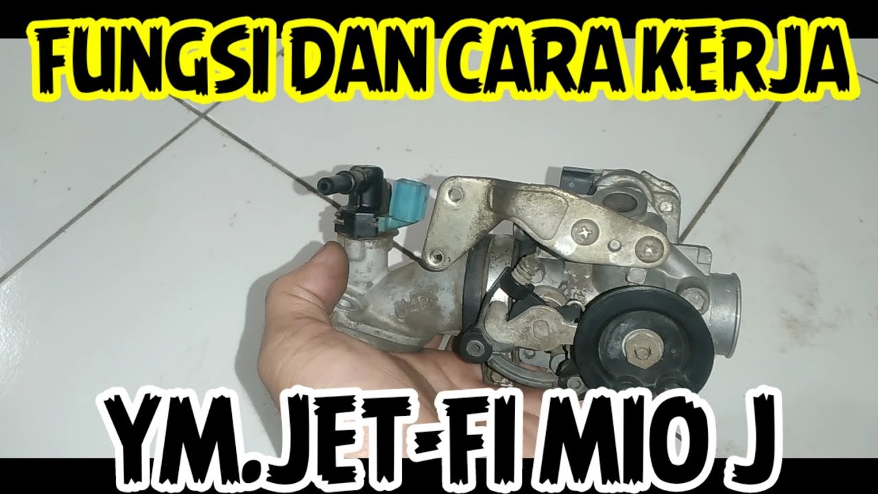 fungsi dan cara kerja trotle body mio J @TEGUHmotor