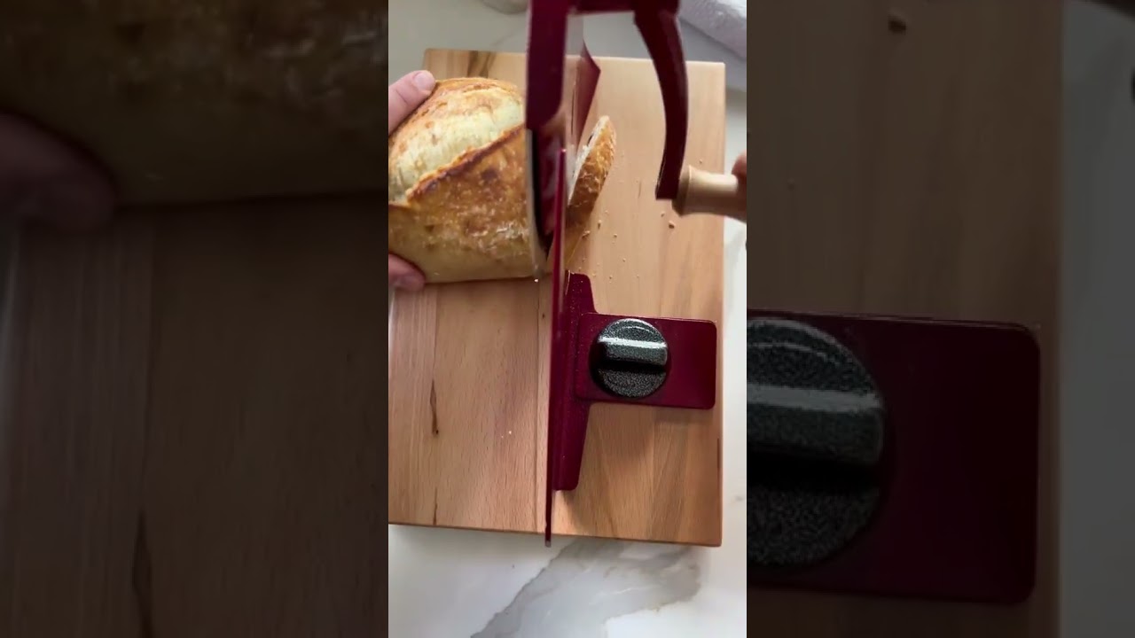 Our favorite way to slice bread!