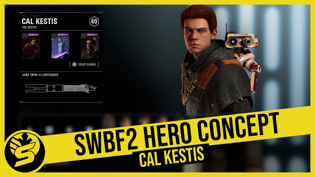 Hero Concept | CAL KESTIS - Star Wars Battlefront 2