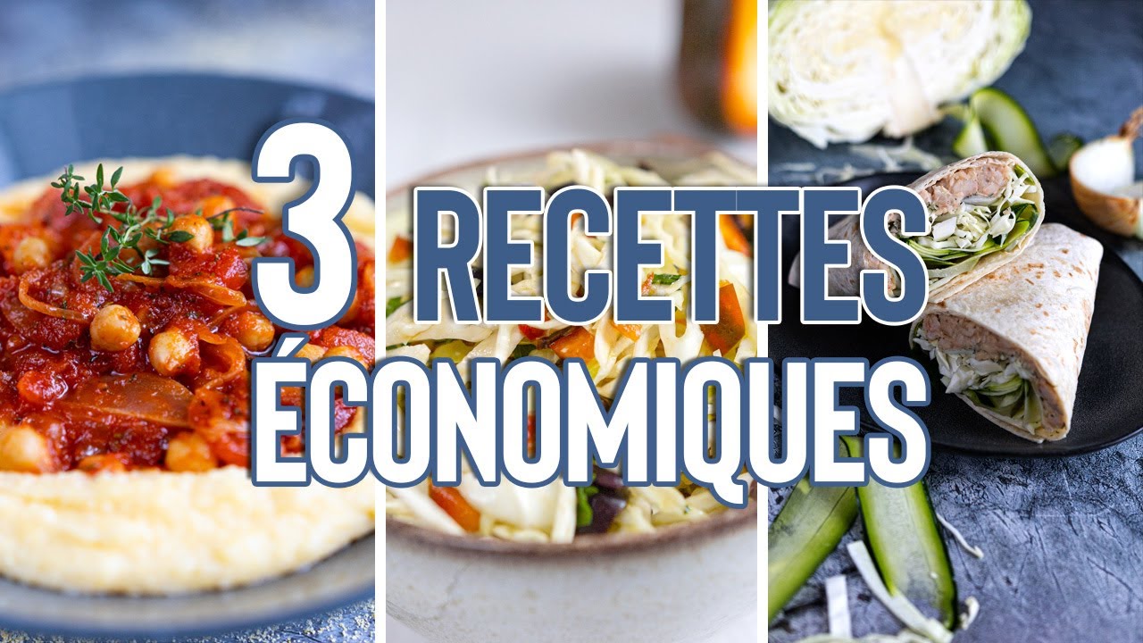 3 RECETTES VEGAN ÉTUDIANT | Rentrée & Petit Budget