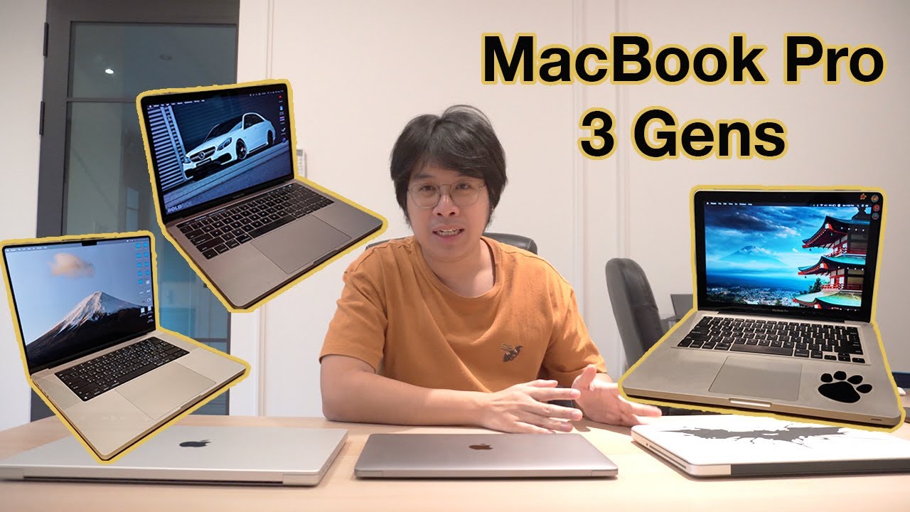 พามาดู MacBook Pro ทั้ง 3 รุ่น (2012, 2017, 2021) — เก่าแล้วยังน่าใช้ในปี 2025?