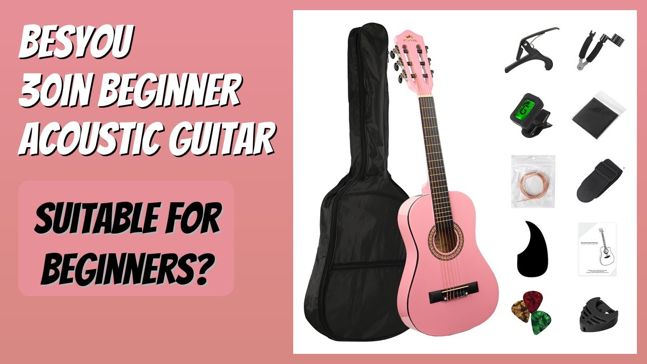 REVIEW (2026): BESYOU 30in Beginner Acoustic Guitar. Features