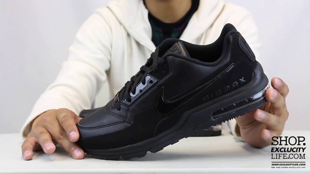 Nike Air Max LTD Triple Black Unboxing Video at Exclucity