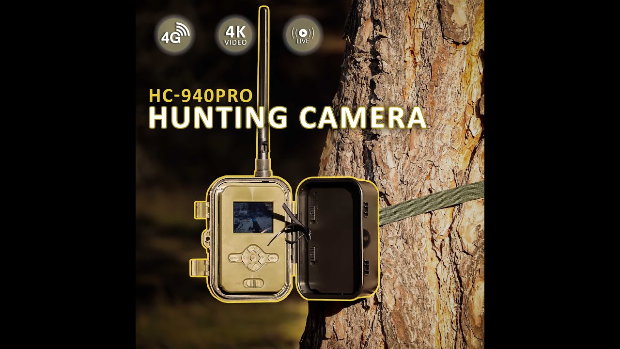 Hunting camera-HC-940Pro/HC-940Pro Li(4G) (4K 36Mp)