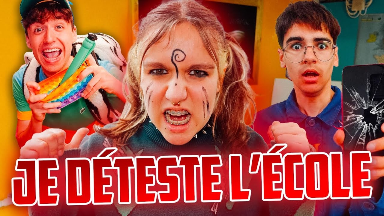 JE DOIS ALLER AU COLLÈGE PENDANT LES VACANCES ! JE DÉTÈSTE L'ÉCOLE ! - PINK LILY
