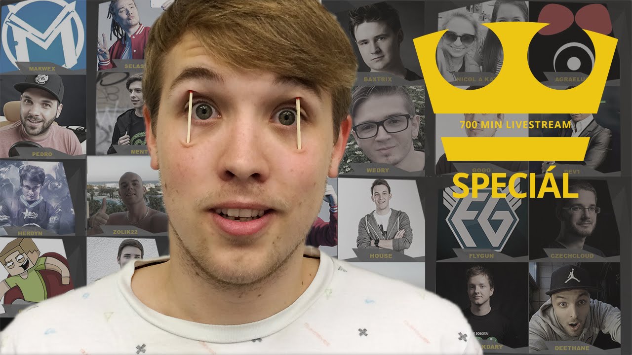 Jirka hraje 700 MIN charitativní livestream [ SPECIÁL ]