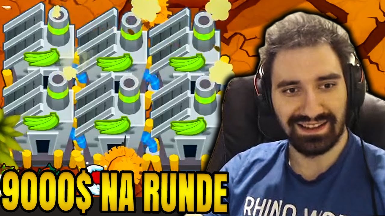 BANANOWE FABRYKI UCZYNIŁY MNIE GIGA BOGATYM *9000$ CO RUNDE* | BLOONS TD 6