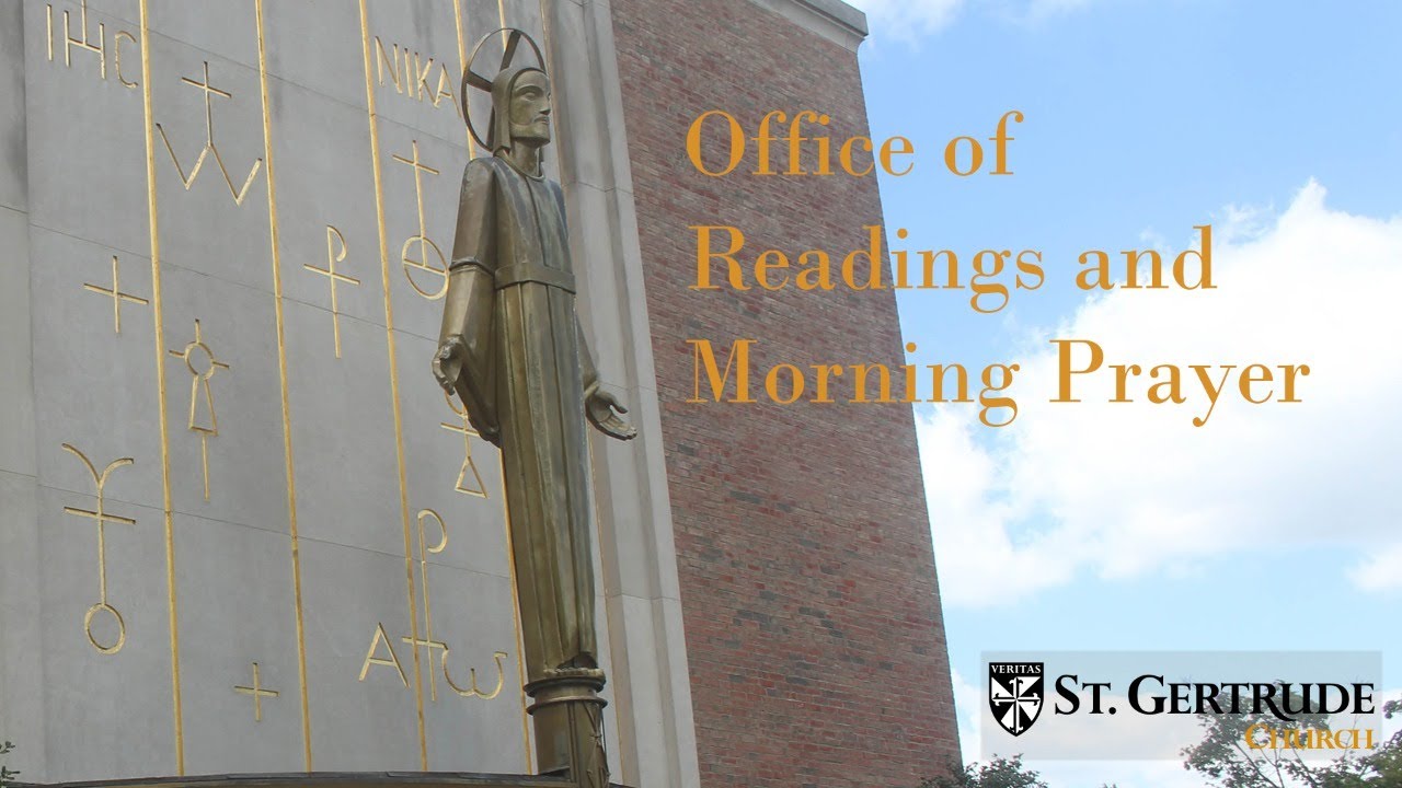 Good Friday Office of Readings and Morning Prayer