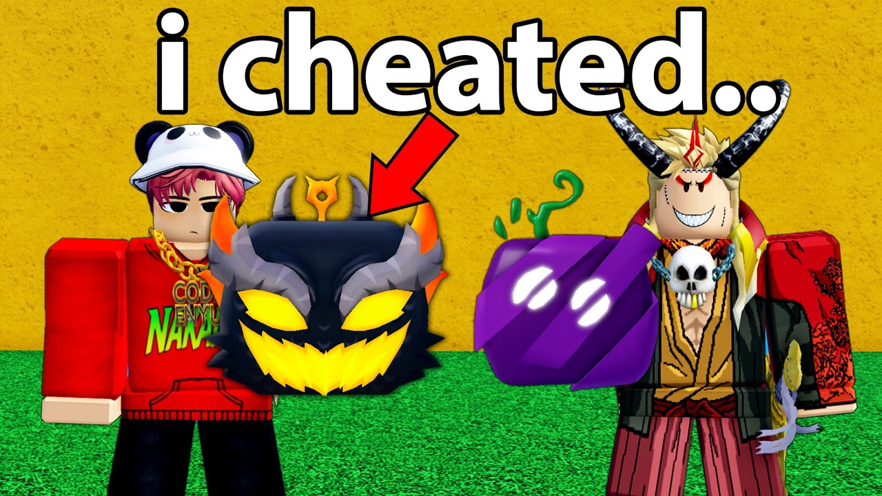 I Cheated in a ADMIN Lucky Gacha Race