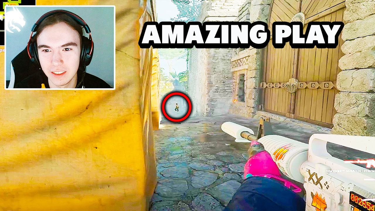 donk shows his incredible play in FACEIT match. molodoy Ace - CS2