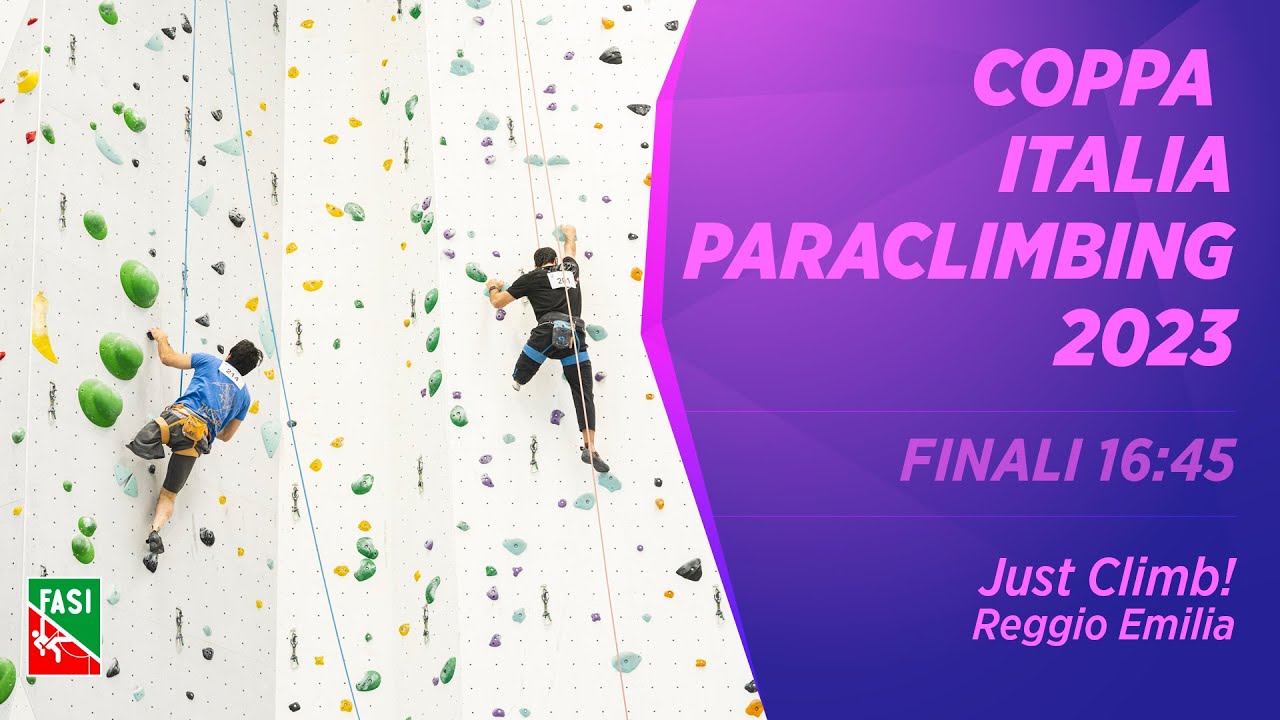 Coppa Italia Paraclimbing 2023 - 1° prova - Just Climb! - FINALI
