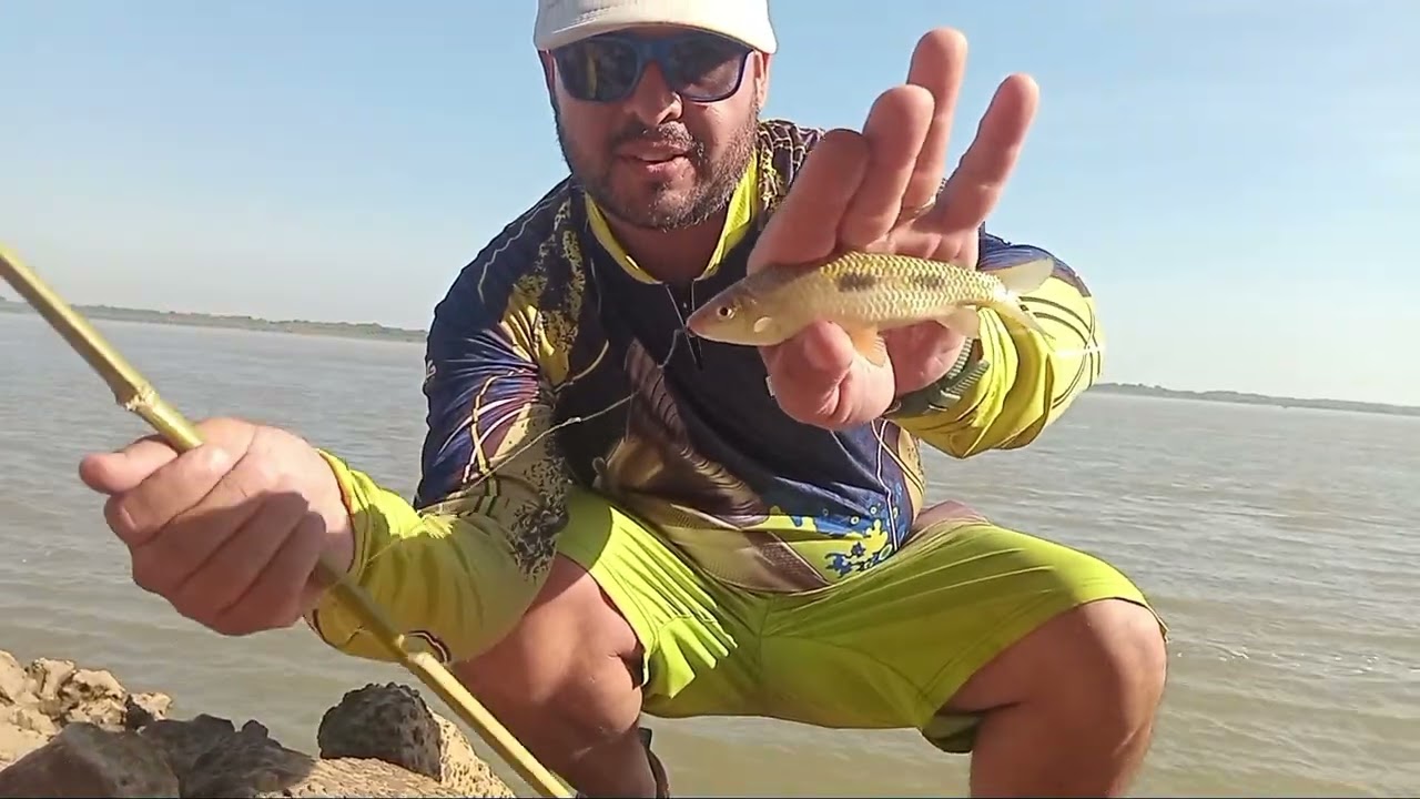 Pesca de pacu Pe, palometa... mostrando todo detrás de cámaras...Con el amigo de @corrientespesca 