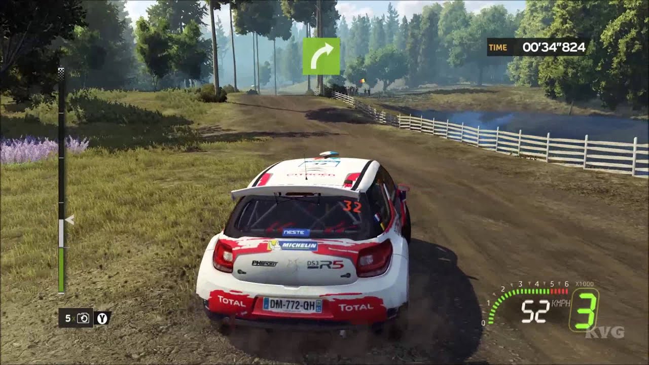 WRC 5 FIA World Rally Championship - Neste Oil Rally Finland - Gameplay Compilation [1080p60FPS]