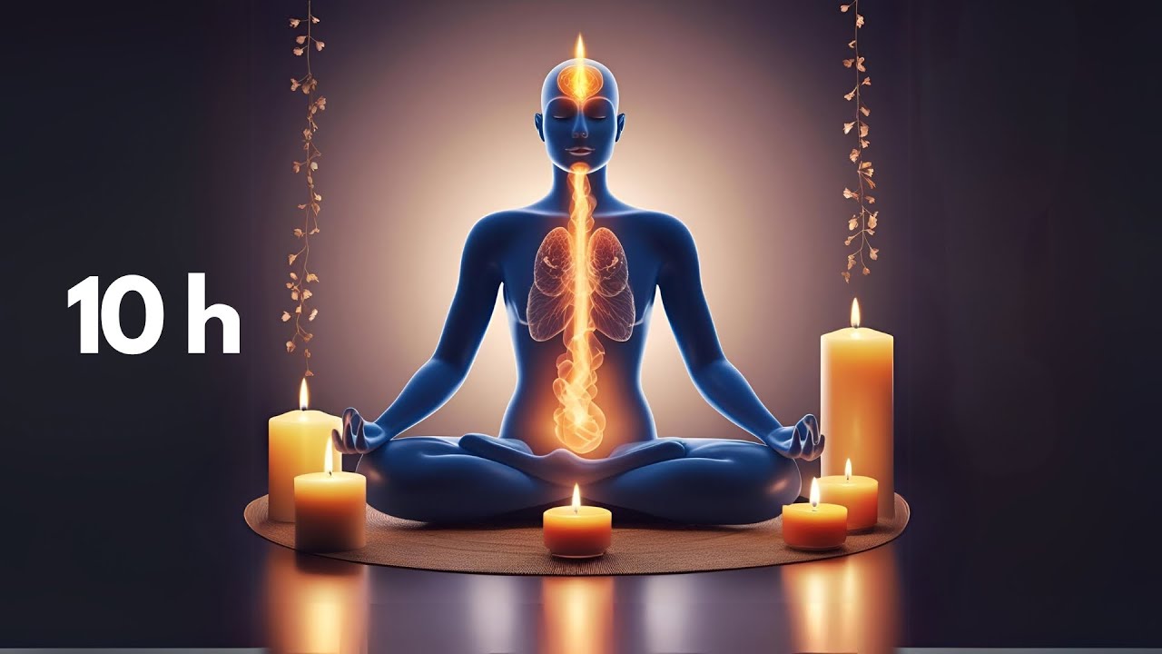 10 órás éjszakai csakratisztító meditáció frekvenciákkal és szubliminális megerősítésekkel 396-963Hz