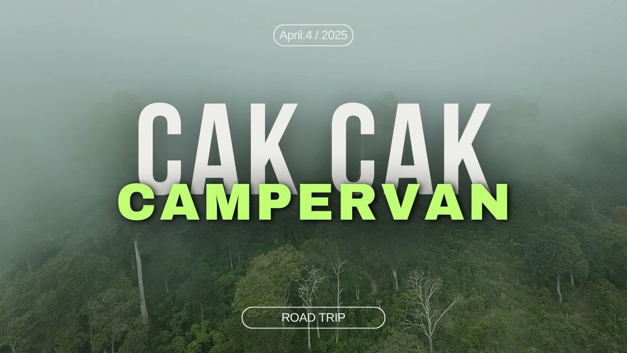 Rawa Gede Campervan #drone #camping #campervan #kempingceria
