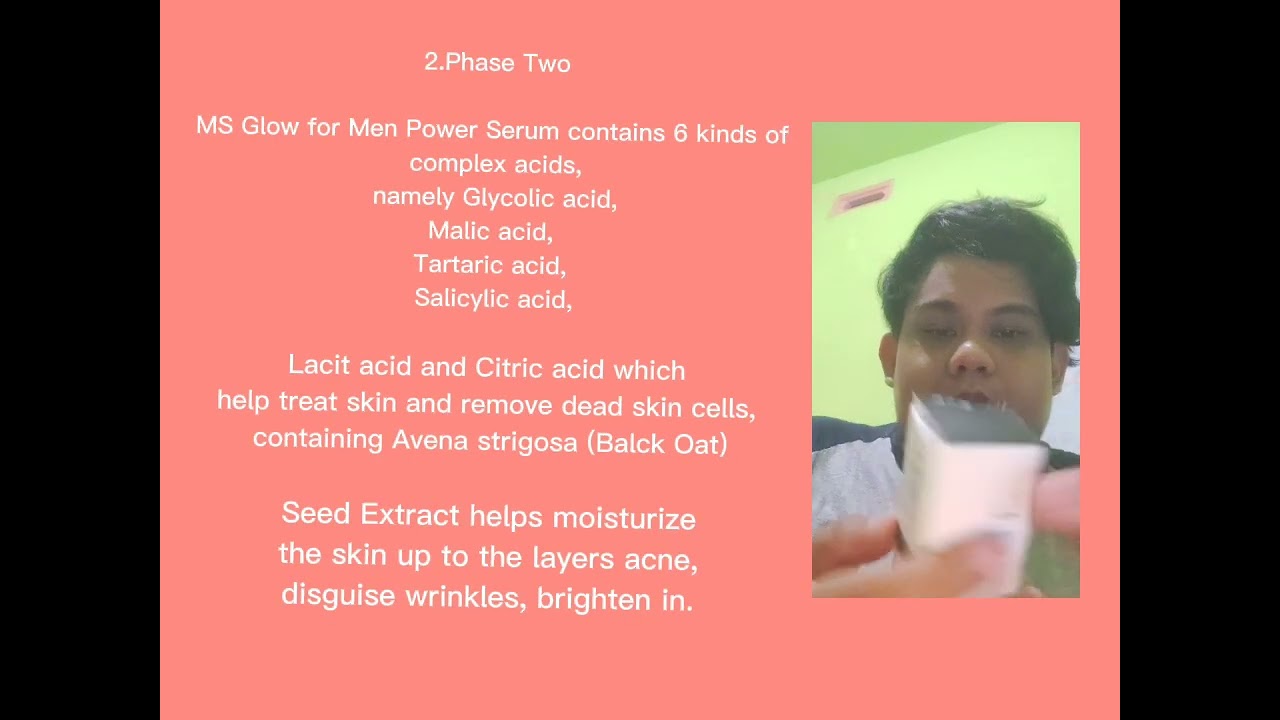 How to Ms Glow For Men