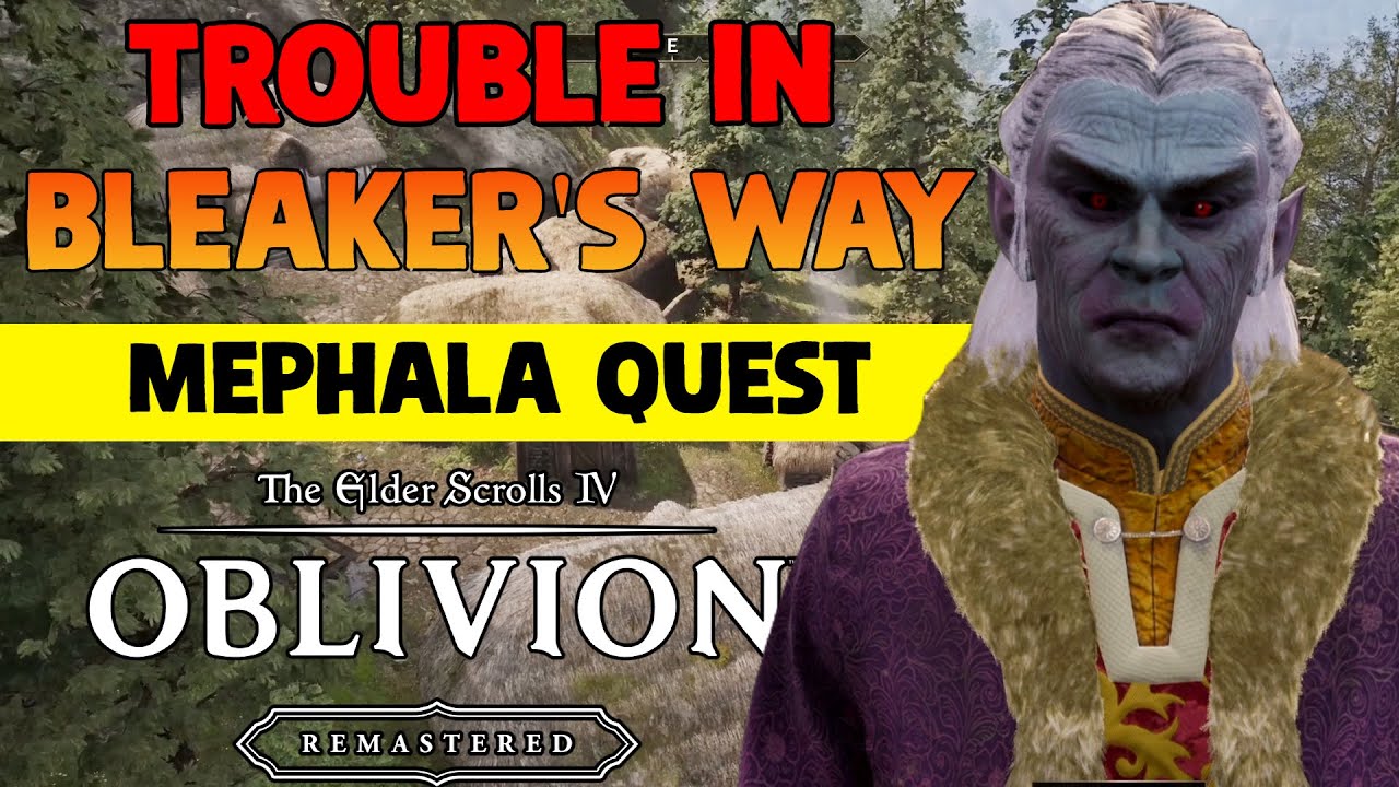 Вражда по-мрачному (задание Мефалы) — Elder Scrolls IV: Oblivion Remastered