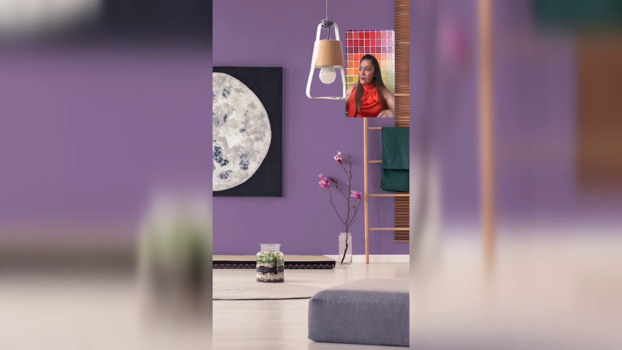 ✅Cómo combinar el color morado en paredes. Cómo combinar colores grises, neutros, cafés o negro
