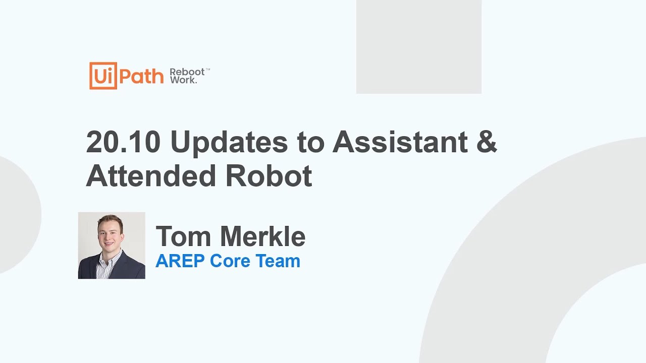 UiPath Assistant: Top 7 New Features Coming in the 20.10 Release