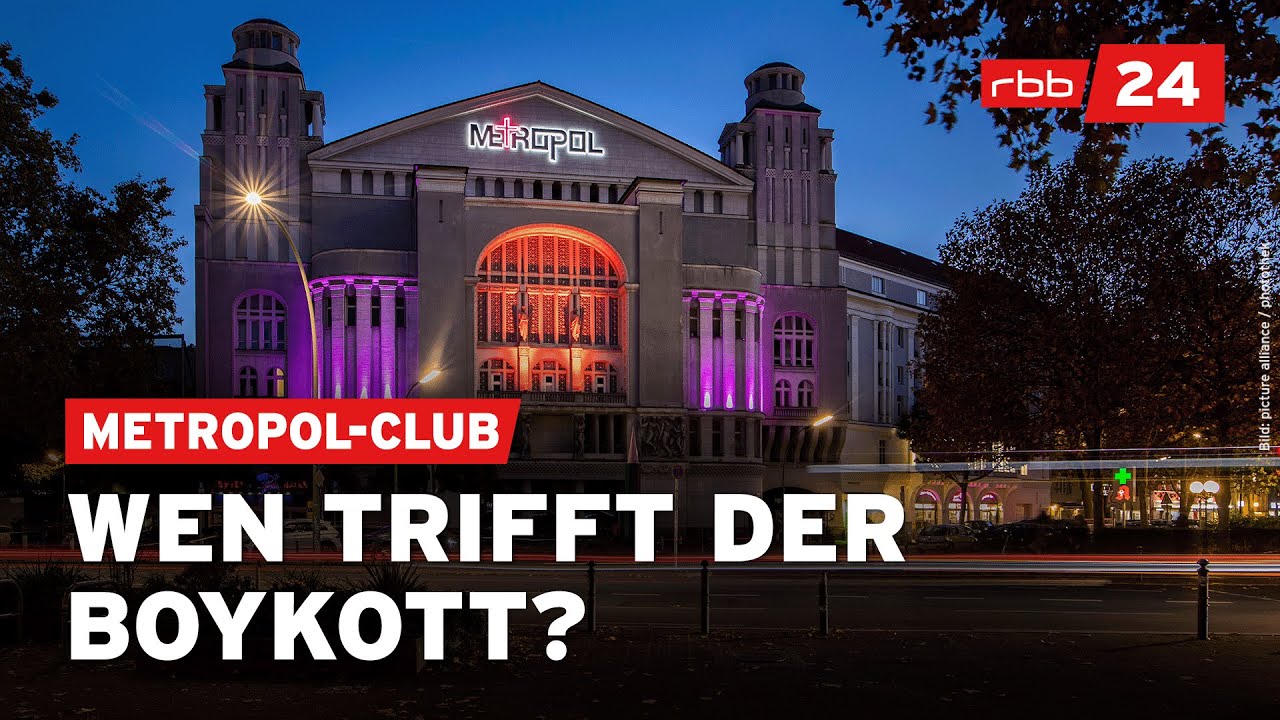 Berliner Club: Ist der Boykott vom Metropol richtig?