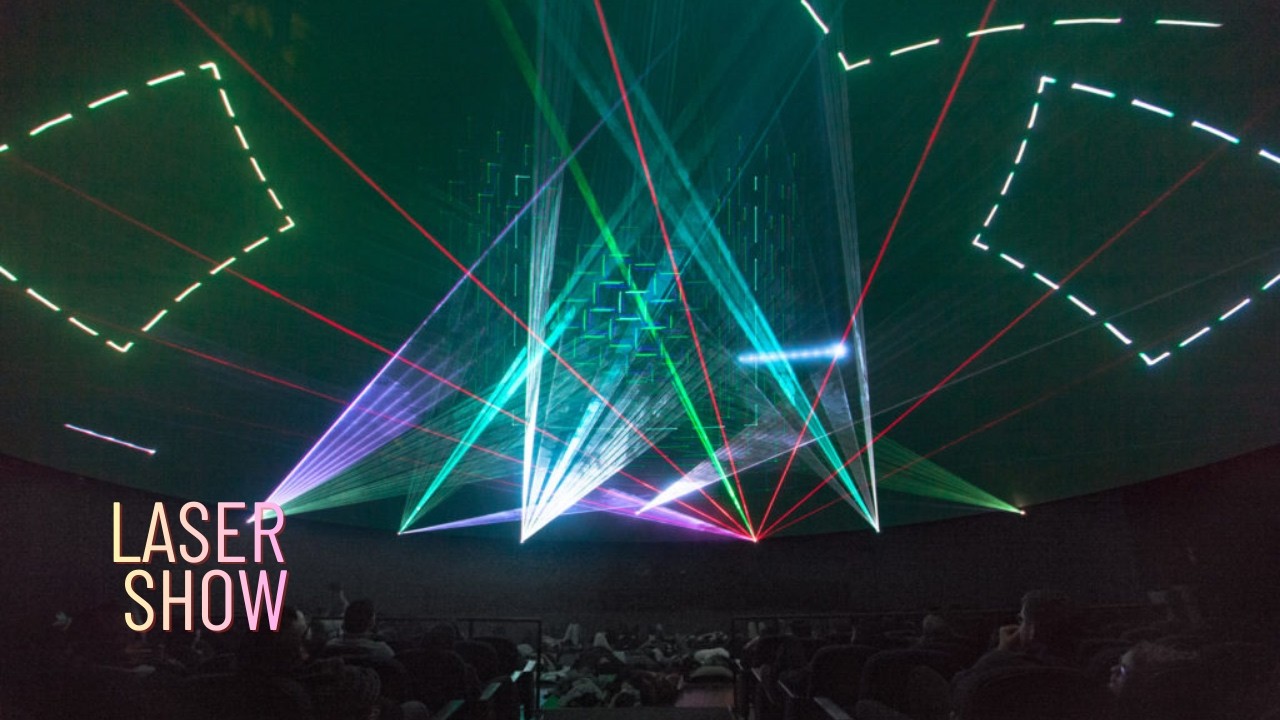pacific science laser show vlog