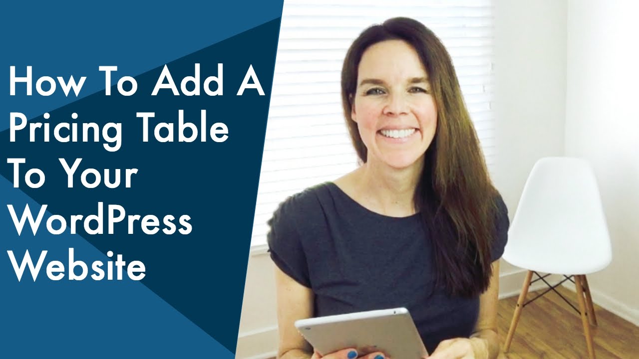 How To Add A Stylish Pricing Table To Your WordPress Website | YouTube Q&A