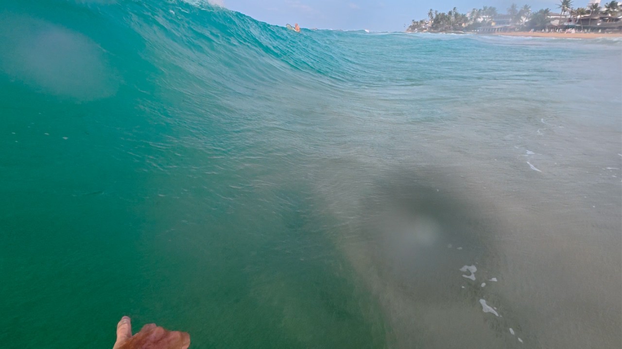 Première session au SRI LANKA ( Hikkaduwa ) POV RAW