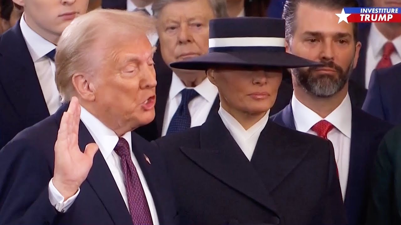 Investiture Trump en direct : le moment où Donald Trump a prêté serment comme 47e président des USA