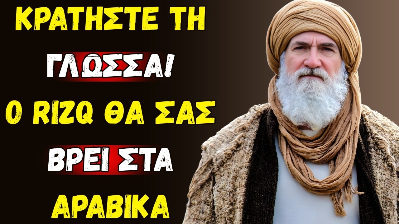 Κράτα το στόμα σου κλειστό! Η τροφή θα σε βρει | Σύμφωνα με τον Ιμπν Αράμπι