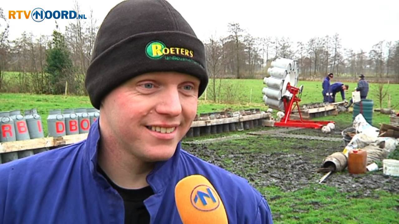 Westerkwartier knalt traditioneel met carbid - RTV Noord