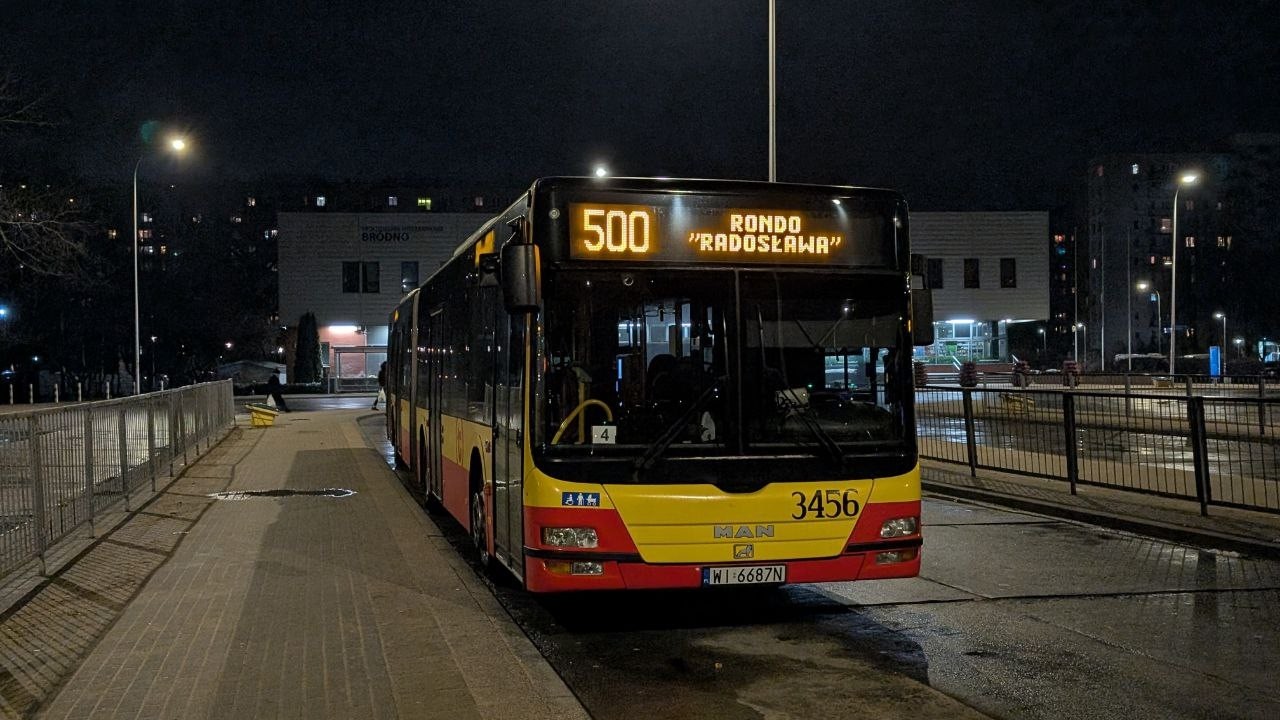 MAN NG363 Lion's City G #3456 [🚍500] MZA Warszawa