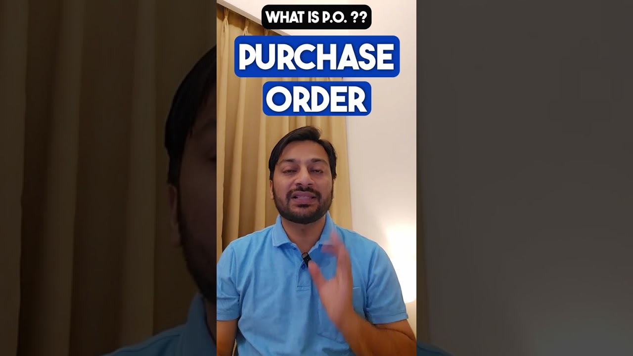 What is Purchase Order (PO)? | Purchase Order Format in Excel  #leanmanufacturing